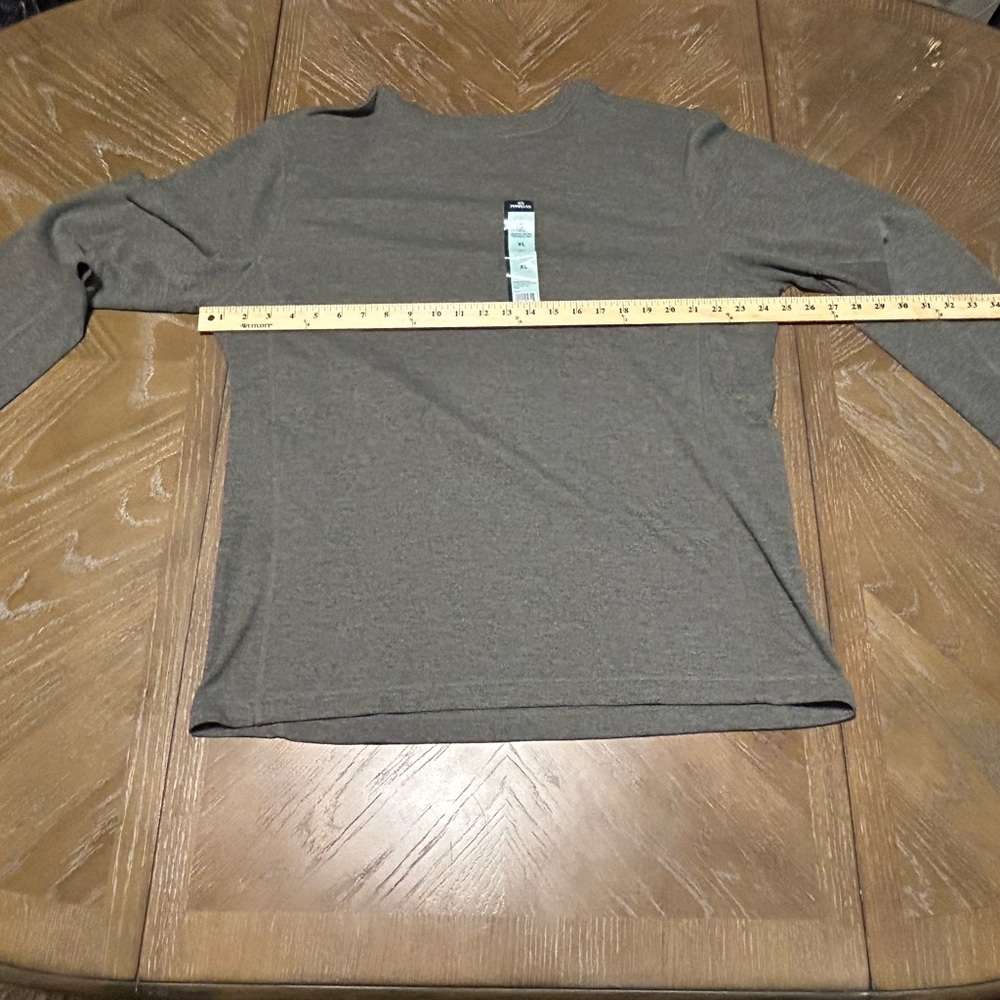 Magellan Outdoors Slate Heather Long Sleeve Shirt